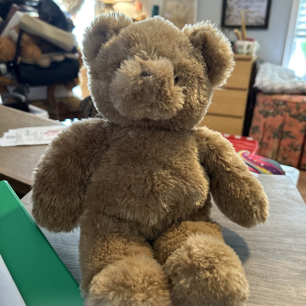 NWT Teddy Bear 12" Fluffy Bearington Lil Honey Champagne Brown Teddy Bear Soft